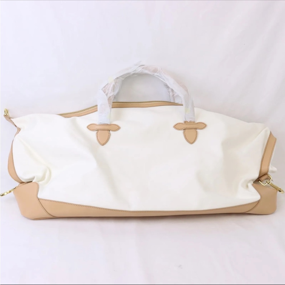 Mark & Graham Canvas and Twill Overnighter Bag - Picture 2 of 7